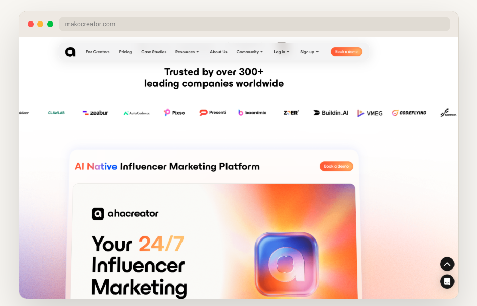 Product demo video